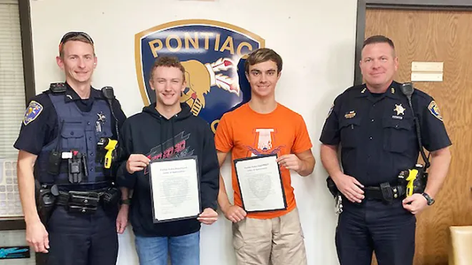 Students Go Above and Beyond to Protect Their Student Resource Officer
