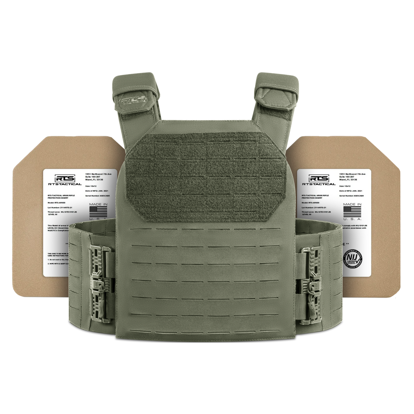 RTS Tactical AR600 Level III+ Special Threat HST Active Shooter Kit