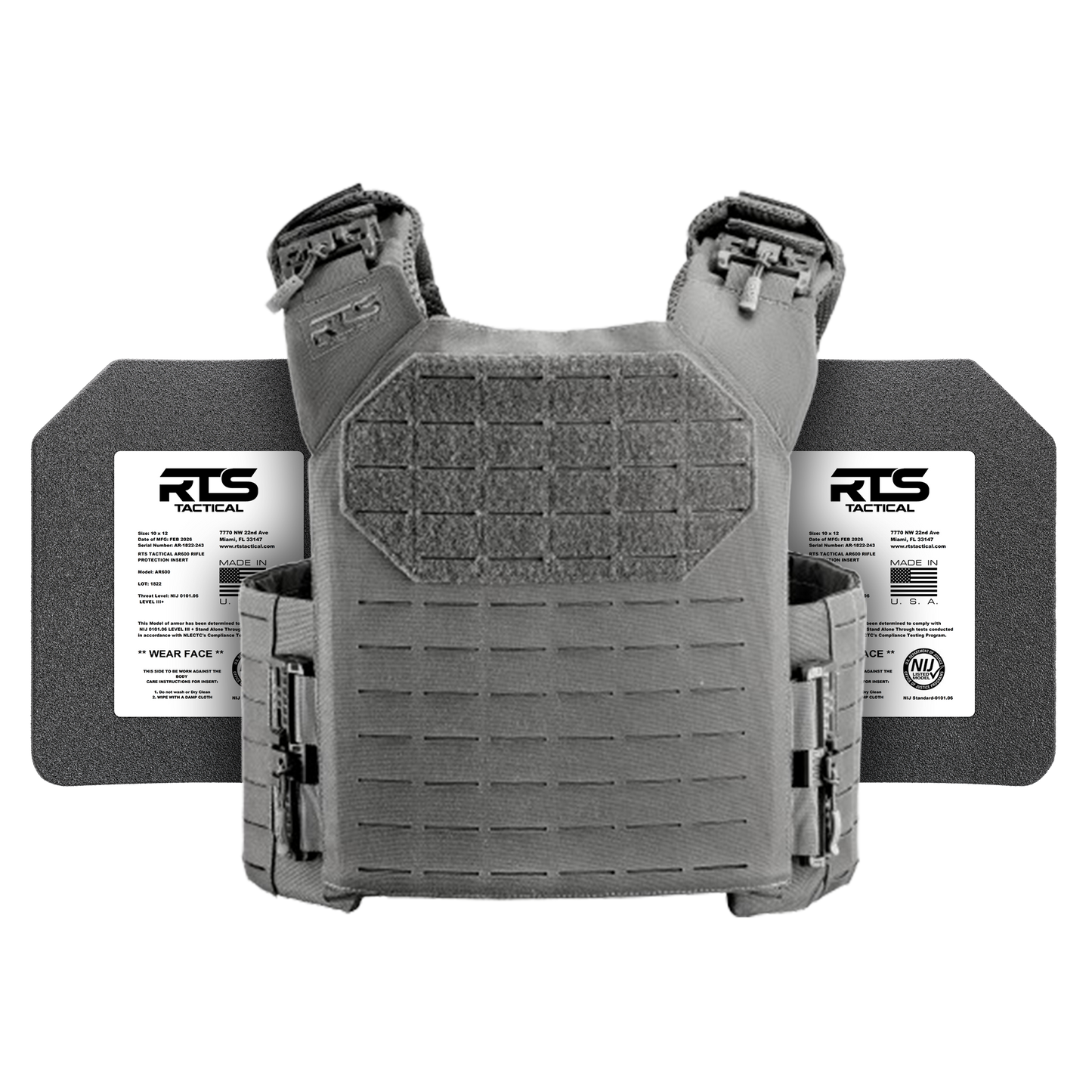 RTS Tactical AR600 Level III+ Special Threat HST Active Shooter Kit