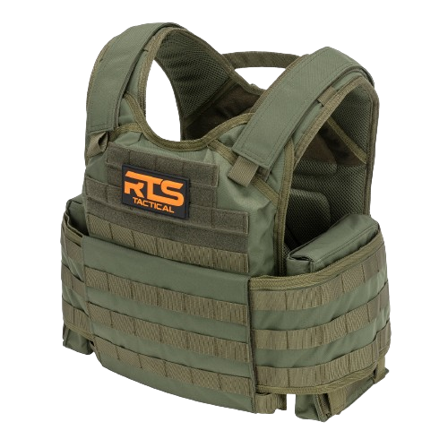 The 11x14 OD Green RTS Tactical Premium Plate Carrier.
