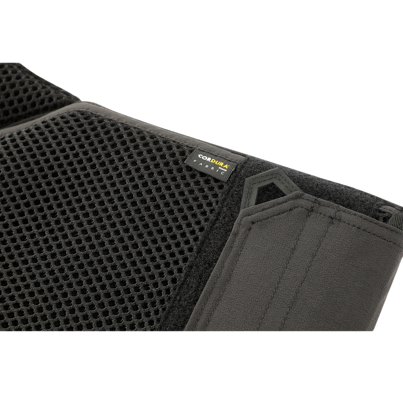 The black Sleek 2.0 Plate Carrier is made with Cordura fabric for the ultimate durability.