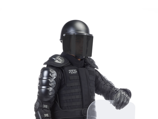 RTS Tactical Complete Riot suit, including helmets and shields