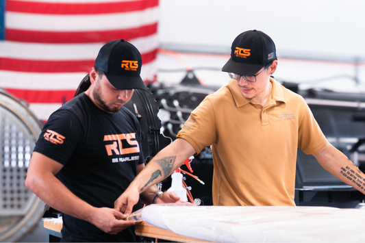 RTS tactical employees making products