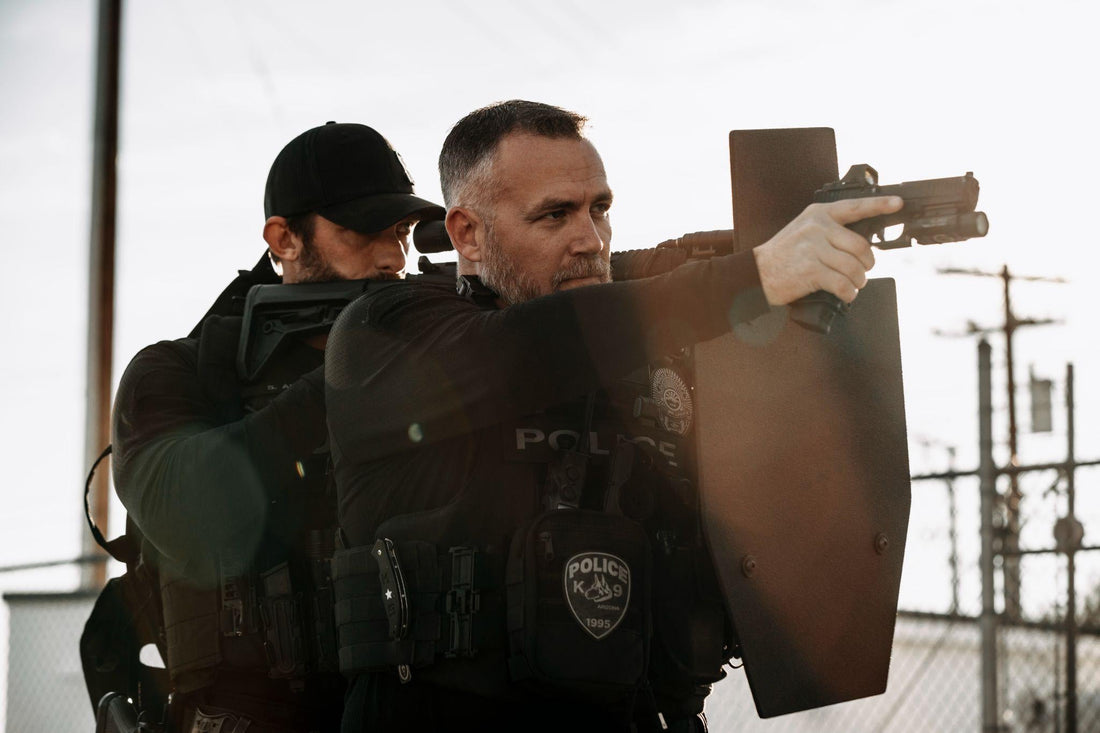 RTS tactical shields being used in CQB