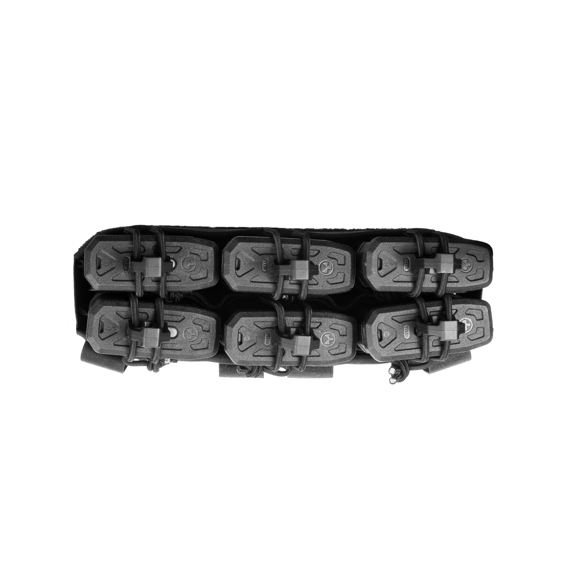 Rifle pouch with six magazines