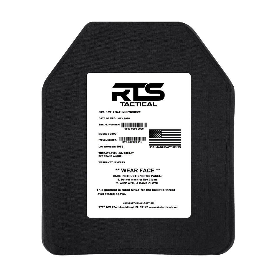 Ceramic Hard Armor and Side Plate Inserts – RTS Tactical