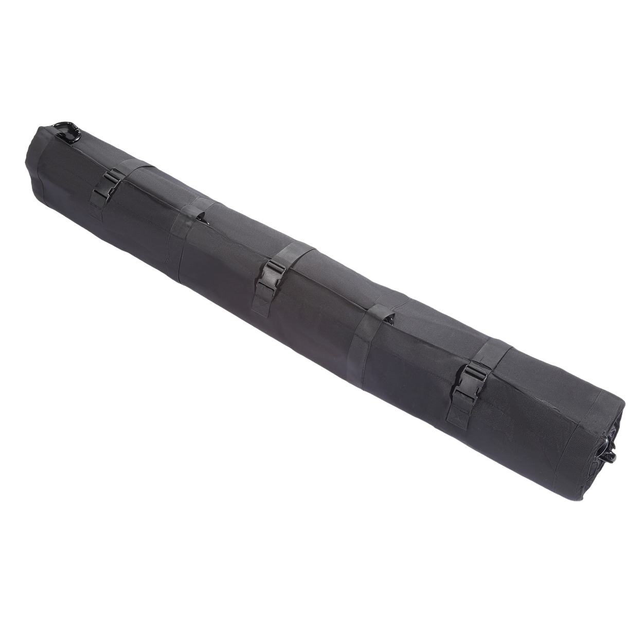 The RTS Tactical Bomb Ballistic Fragmentation Blanket rolled up for easy transport.