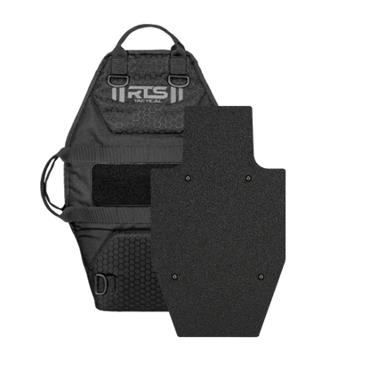 The Black RTS Tactical Level III+ Rifle Rated Mini Shield.