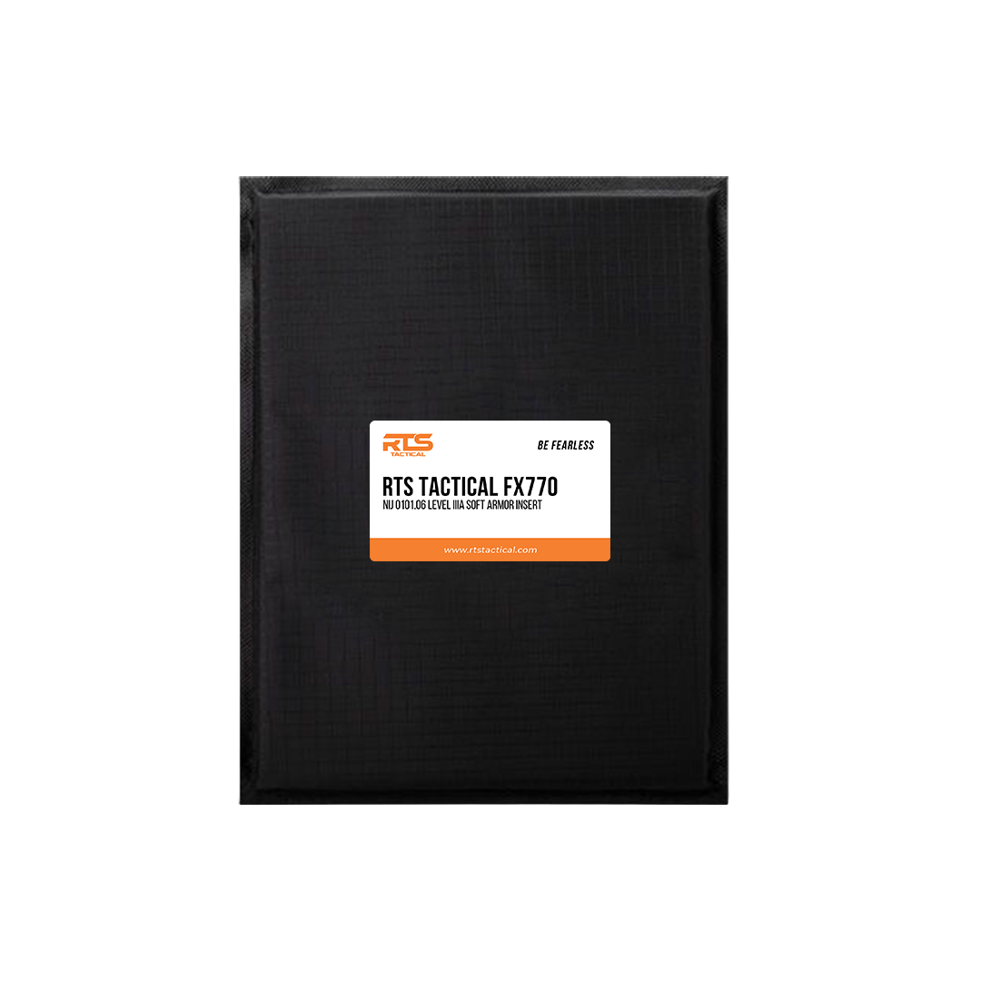 The RTS Tactical FX770 soft body armor panel insert.