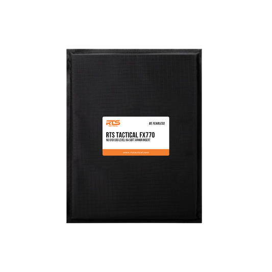 The RTS Tactical FX770 soft body armor panel insert.