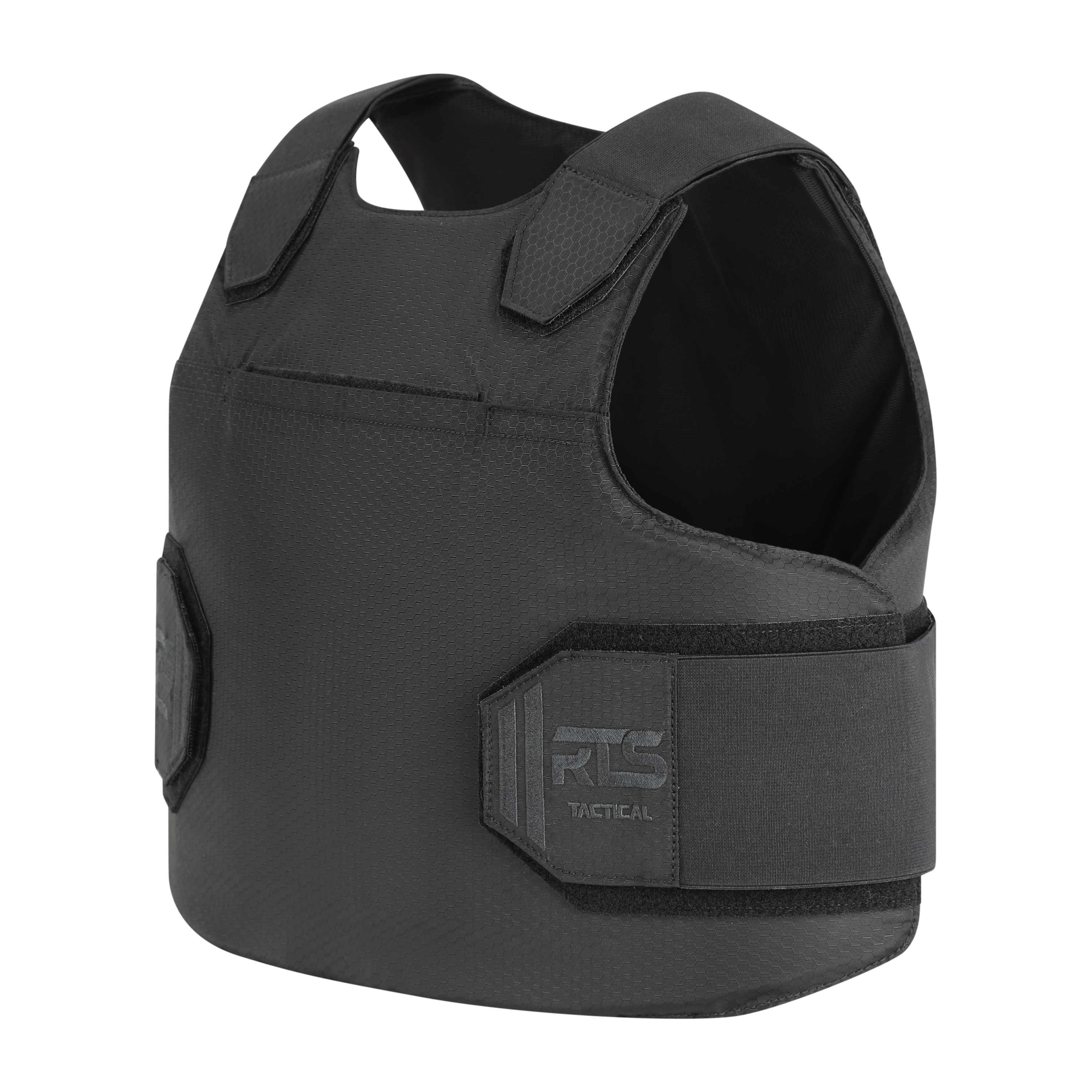 The Lightweight Concealable Vest for covert, reliable protection in the color black.