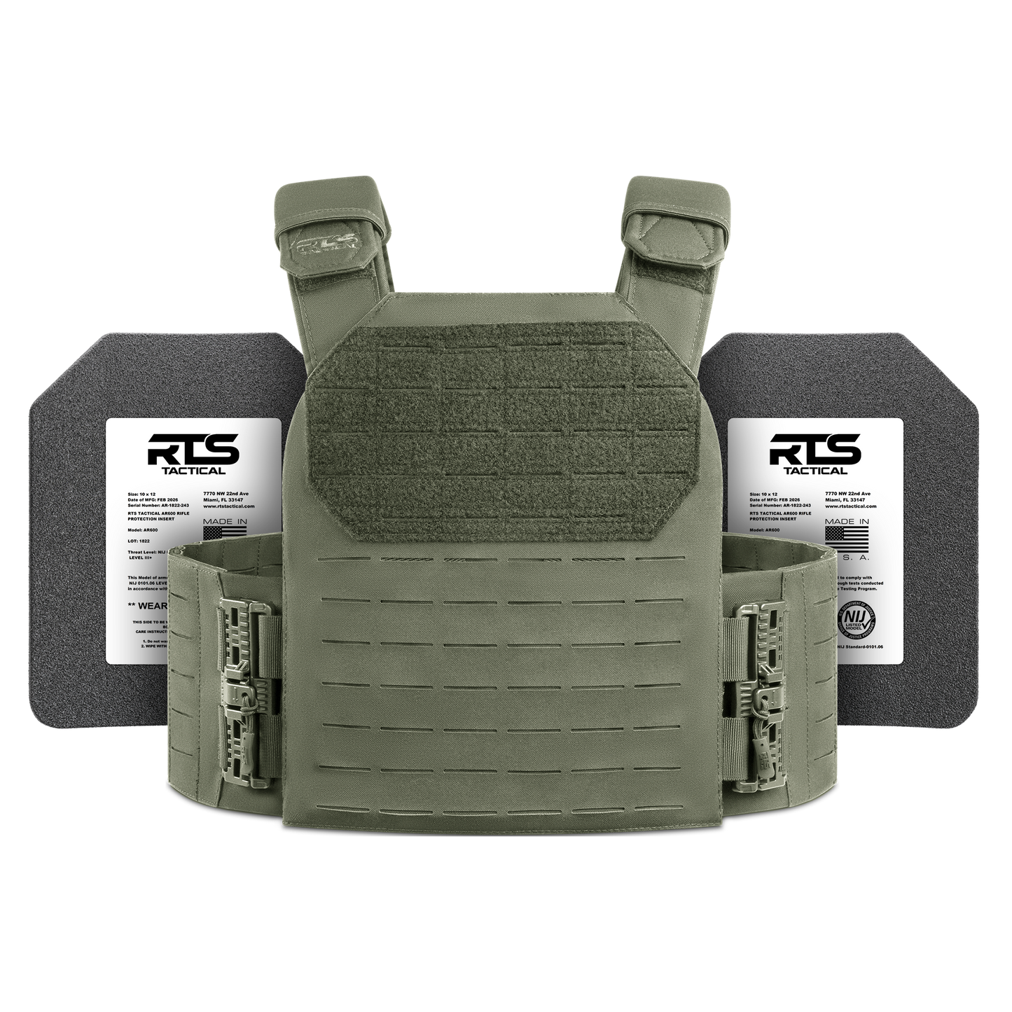 RTS Tactical AR600 Level III+ Special Threat HST Active Shooter Kit