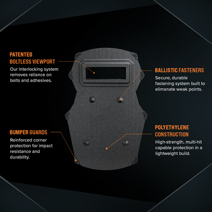 RTS Tactical LegionX Ballistic Shield NIJ 07 RF1