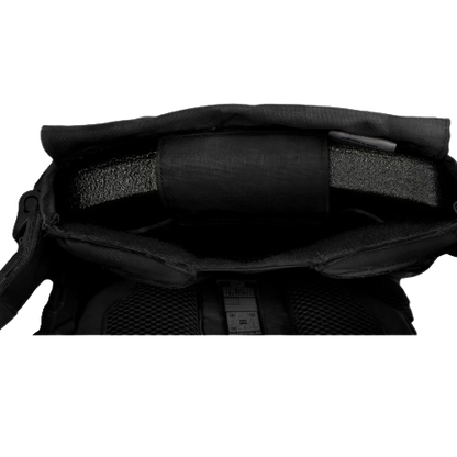 An 11x14 armor plate placed inside of the OPSEC Advanced Quick Release Plate Carrier.