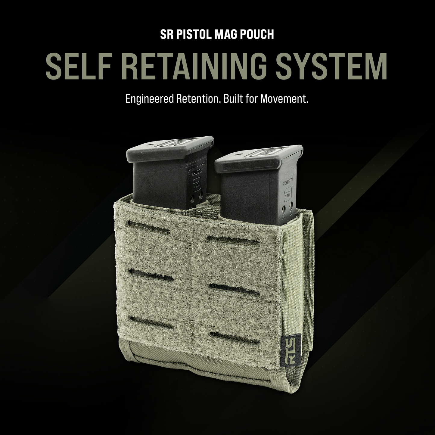 RTS Tactical SR Double Pistol Mag Pouch