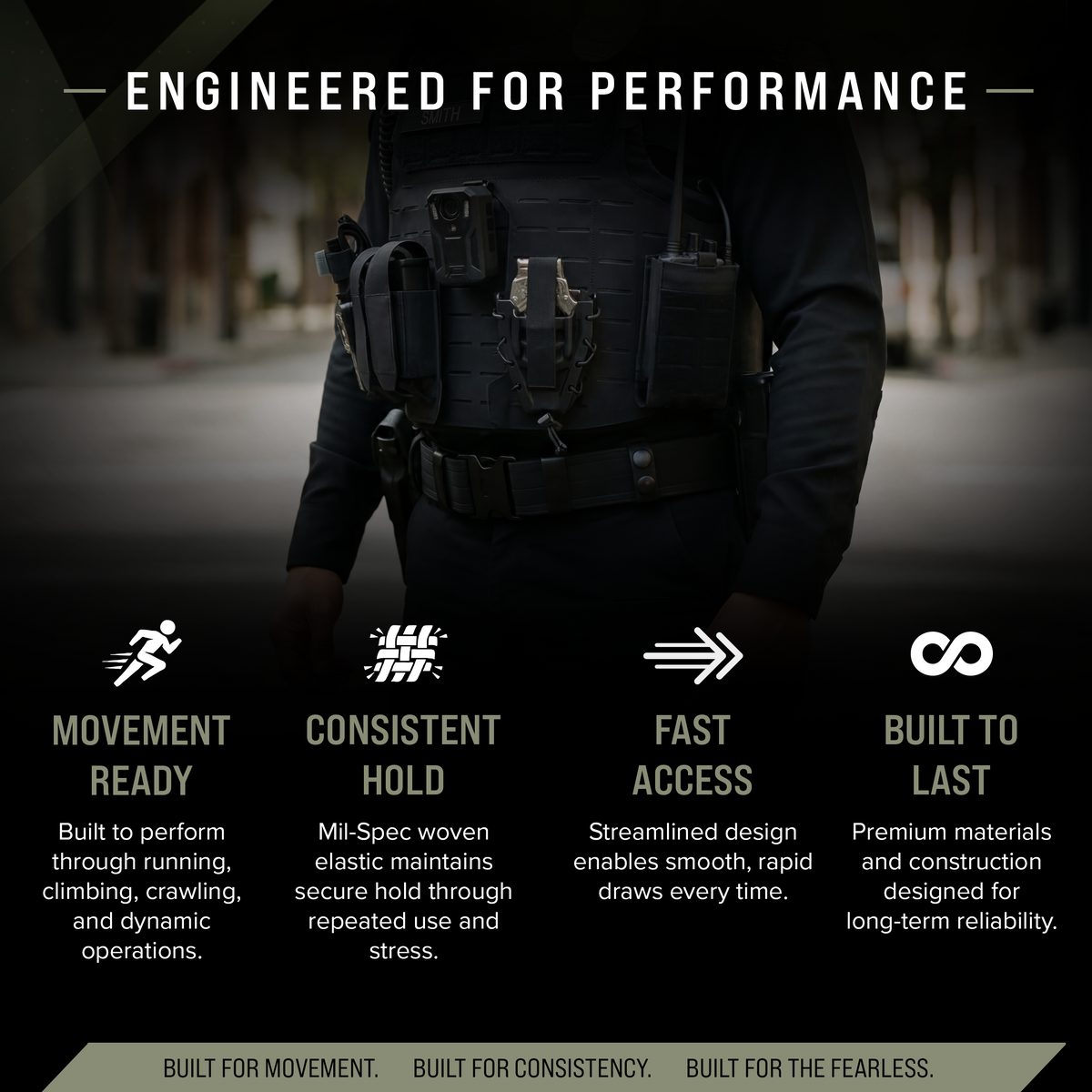 RTS Tactical SR Double Pistol Mag Pouch