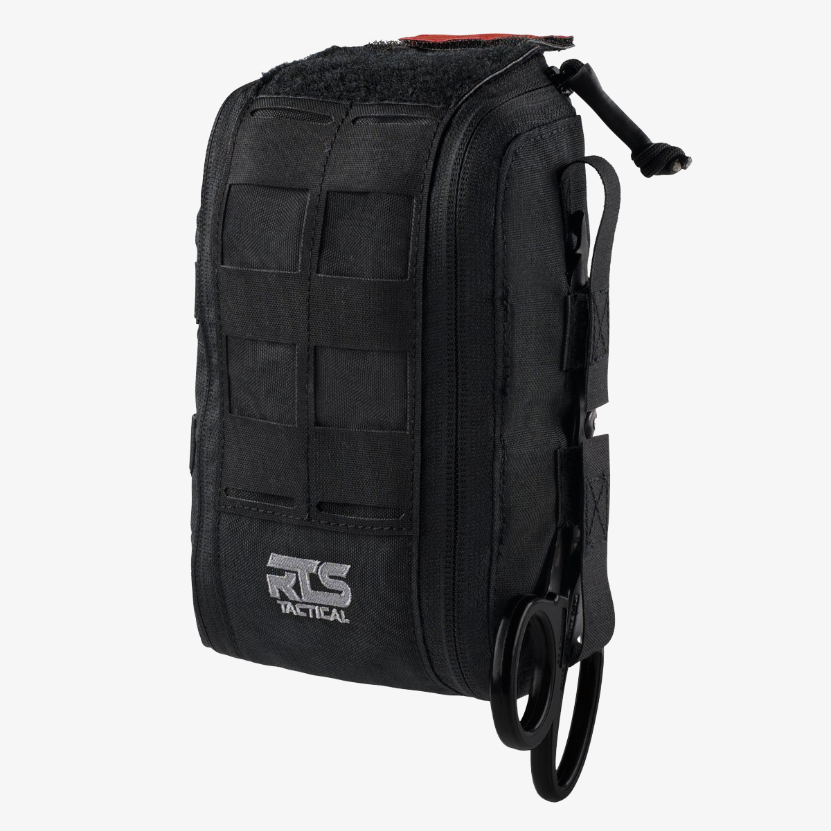 The black Rapid Deploy IFAK from the RTS Tactical Be Fearless body armor bundle.