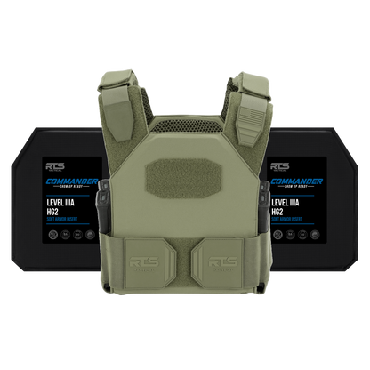 RTS Tactical Level IIIA (HG2) Soft Armor Sleek 2.0 Active Shooter Kit - 10X12