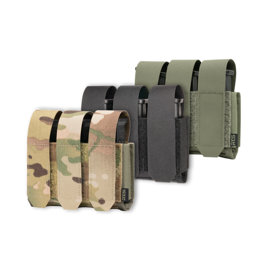 RTS Tactical SR Triple Pistol Mag Pouch
