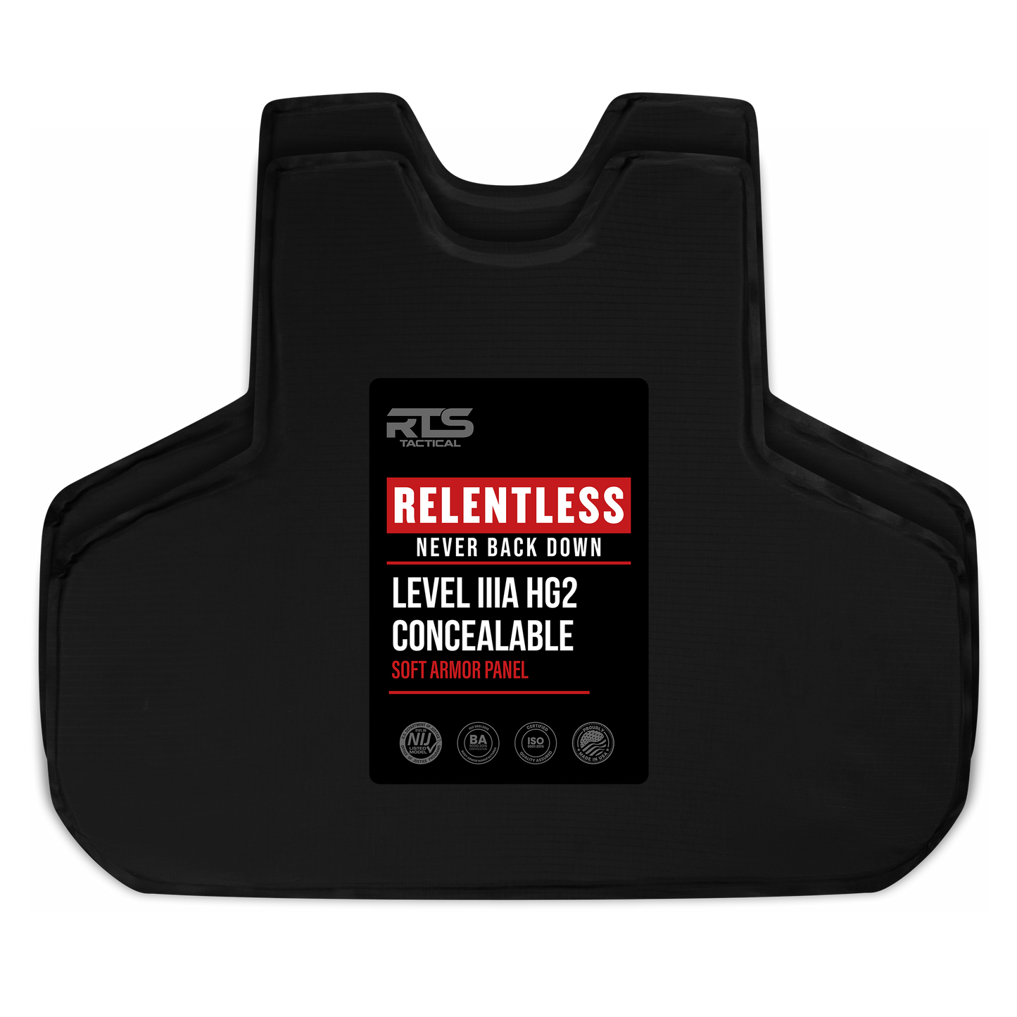 RTS Tactical Athletic Body Armor Vest - NIJ 07 HG2 (Level IIIA)