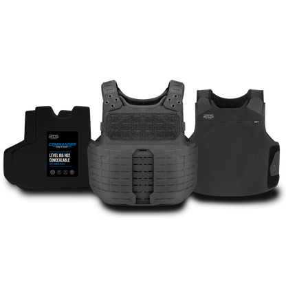 RTS Tactical Overt / Covert Vest Bundle with Level IIIA (HG2) Soft Armor