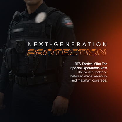 RTS Tactical Slim Tac Special Operations Body Armor Vest - NIJ 07 HG2 (Level IIIA)