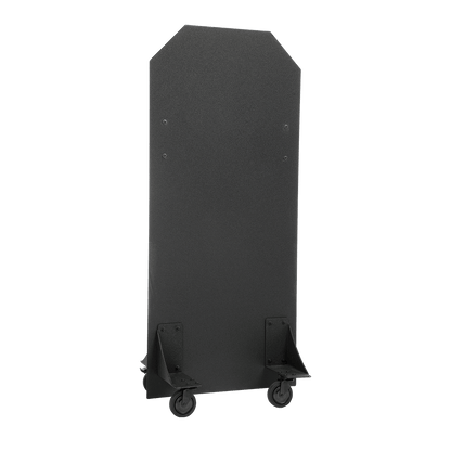 Black bulletproof panel