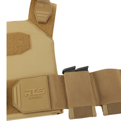Extra space to hold magazines in the Coyote Sleek 2.0 plate carrier.
