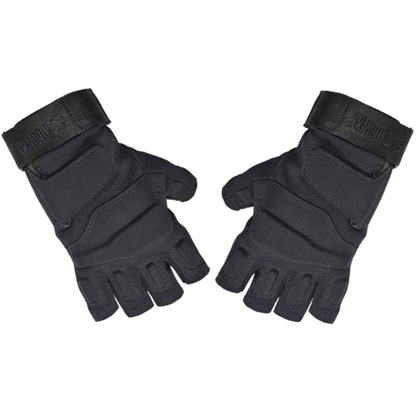 Enhance tactical protection with the Blackhawk S.O.L.A.G. Special Ops 1/2 Finger Gloves.