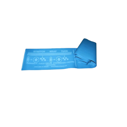 A blue SWAT-T tourniquet, a compact and effective tool for stopping severe bleeding.